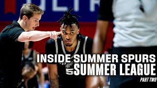 Inside Summer Spurs 2k25 NBA Summer League in Las Vegas  Part Two