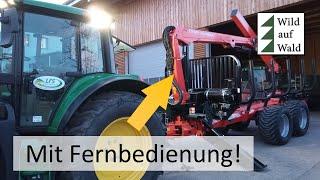 Kranwagen STEPA M14 mit Funkbedienung mit John Deere #wildaufwald