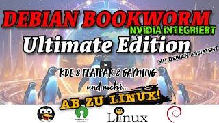 TGGs Debian 12 - Ultimate KDE Edition - für Linuxanfänger - ISO Download -  GERMAN