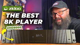 BETTER THAN BLURAY DISK??  Zidoo UHD8000 THE BEST 4K8K UHD Player?