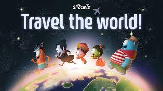 Travel The World Song  Spookiz  Cartoons for Kids