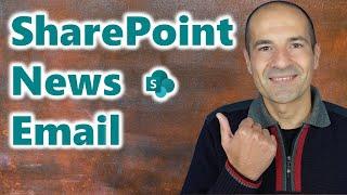How to create SharePoint news email friendly