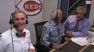 Reds legend Marty Brennaman joins son Thom in TV booth