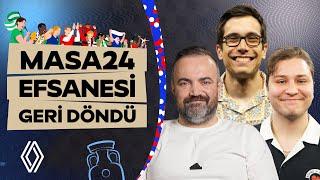  CANLI YAYIN  Euro 2024te Dinlenme Günündeyiz Erman Yaşarın Schengen Çıkmazı ATOM  Masa24 #01