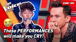 MOST EMOTIONAL performances that will make you CRY in The Voice Kids   Top 10