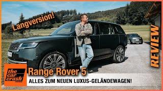 Range Rover 5 im Test 2022 Mein Fahrbericht mit der Langversion Review  Diesel  Hybrid  Preis