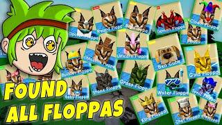 ALL 21 FLOPPA in FIND THE FLOPPA MORPHS BASIC MAP  Roblox SUPER CACTUS