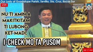 YOUR FAMILY CAN BECOME A PARADISE  Ilocano Homily  Fr. Rufo Abaya