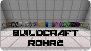 Tutorial Buildcraft Pipes  Rohre Transport Fluid & Kinesis Deutsch