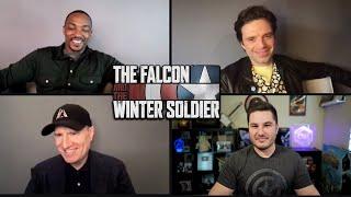 MY Falcon Winter Soldier Press Conference QUESTION TO THE CAST