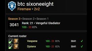 Vengeful Gladiator 3097 Classic TBC Rogue PvP