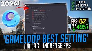 Gameloop Best Settings For PUBG Mobile 2024  Gameloop Emulator Best Settings For Low End Pc