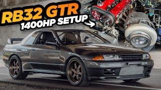 R32 GTR 1400HP Turbo Setup FIRST DRIVE - IT SOUNDS CRAZIER TRC IS GOING TO AUSTRALIA