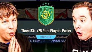 OPENING MY THREE 83 x25 WINTER SWAPS TOKEN - FIFA 23 PACK OPENING