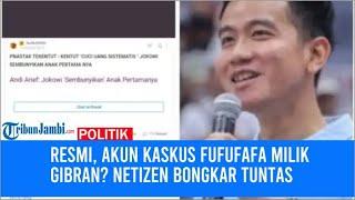 Resmi Akun Kaskus Fufufafa Milik Gibran? Netizen Bongkar Tuntas