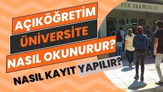 Açıköğretimden Üniversite Aöf Nasıl Okunur? Açıktan Üniversiteye Nasıl Kayıt Yapılır?