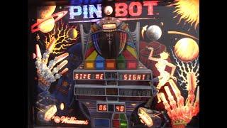 1986 Williams PIN-BOT Pinbot pinball machine