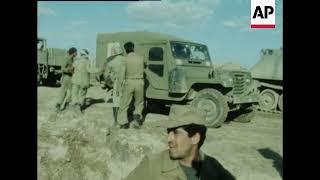 CUTS 10 03 82 BATTLE SCENES AND IRANIAN TROOPS AT IRAN  IRAQ BORDER AREA