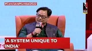 People Unhappy With Collegium Govt Should Appoint Judges Law Minister Kiren Rijiju