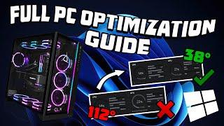 Full PC Optimization Guide 2025  The Only Video Youll Need  Full Tutorial Windows 11