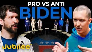 Pro Biden Democrats vs Anti Biden Democrats  Middle Ground