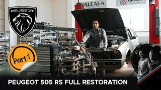 NIGHT and DAY Difference This Peugeot 505 SR Before & After Restoration Will Shock You PART 1