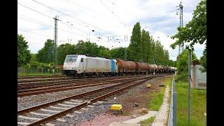 Railpool Bombardier Traxx 186 537-7 mit Kesselwagen in Darmstadt-Kranichstein