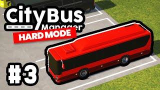 Buying BIGGER BUSES in City Bus Manager HARD MODE #3