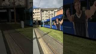 Straßenbahn in Gera Deutschland  Tram Ride Streets of Gera Germany #shorts #travelshorts