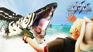 THE AQUATICS ARE FINALLY HERE? - Primal Carnage Extinction 2023 Or New Game?