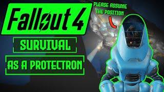 Can I Beat Fallout 4 Survival Difficulty as a Protectron?  Fallout 4 Survival Challenge