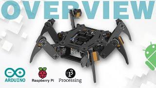 Freenove Hexapod Robot Kit Compatible with Arduino IDE Overview