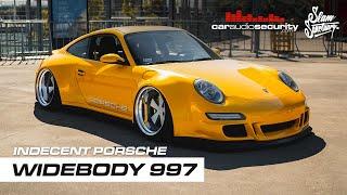 Indecent Porsche 997 Widebody  Slam Sanctuary x Car Audio & Security