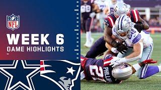 Cowboys vs. Patriots Week 6 Highlights  NFL 2021