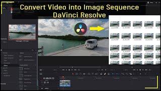 Davinci Resolve - Convert Video Into Image Sequence  Convert Video To Image Sequence