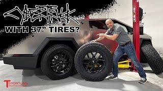 Will 37” Tires Fit on Cybertruck? Tesla Cybertruck Dissection & Inspection Continues - Part 4