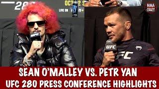 UFC 280 Sean OMalley vs. Petr Yan Pre Fight Press Conference Highlights