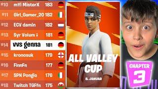 Mein BRUDER spielt Solo CUP in CHAPTER 3  Fortnite  All Valley Cup