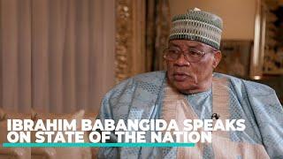 IBB RULES OUT ATIKU TINUBU FROM 2023 + SPEAKS ON STATE OF THE NATION - ARISE EXCLUSIVE INTERVIEW