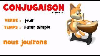 FRENCH VERB = jouir = Futur simple