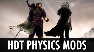 Skyrim Mods HDT Physics - Cloaks Gear Hair Tentacles