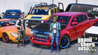 GTA 5  SAVING THE LOST GANG BOSS FROM DUGGAN BOSS  NEW ISUZU D-MAX  WEB SERIES മലയാളം #472