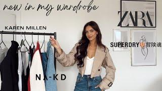 New In My Wardobe - Karen Millen Superdry Zara + NA-KD