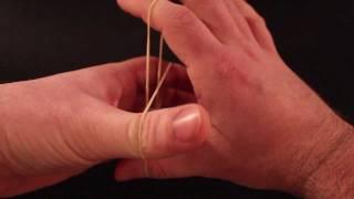 How to Best rubber band magic trick EVER