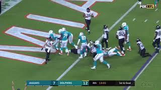 Patrick Laird submarines into end zone to extend Dolphins’ lead