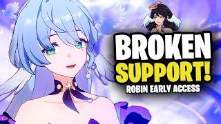 ROBIN IS A GAME CHANGER Robin Early Access Gameplay  Honkai Star Rail