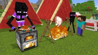 Monster School  Memorable Picnic - Funny Minecraft Animation