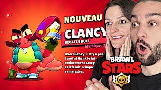 ON JOUE AVEC LE NOUVEAU BRAWLER MYTHIQUE CLANCY SUR BRAWL STARS 