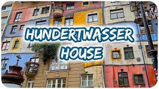 Hundertwasser house Vienna Austria 4K