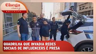 Quatro são presos por golpes nas redes sociais  Chega Mais Notícias 111124